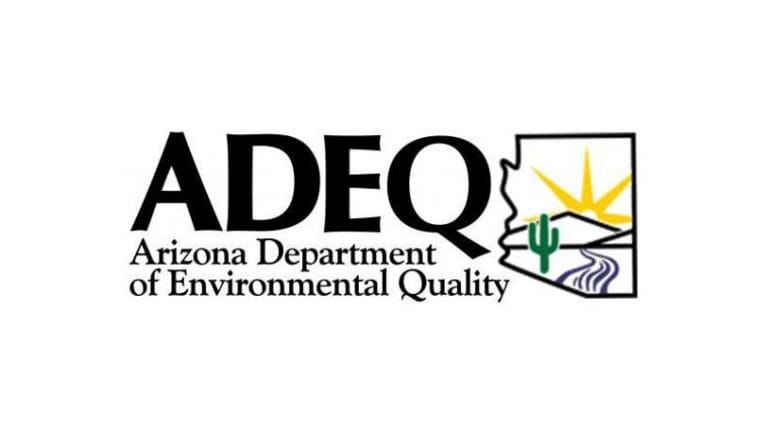 Arizona Department of Environmental Quality ADEQ certification